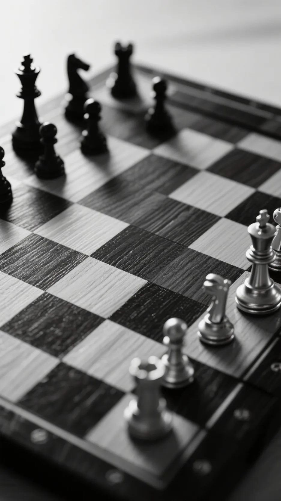 ai character: Chess pieces 🏫 background