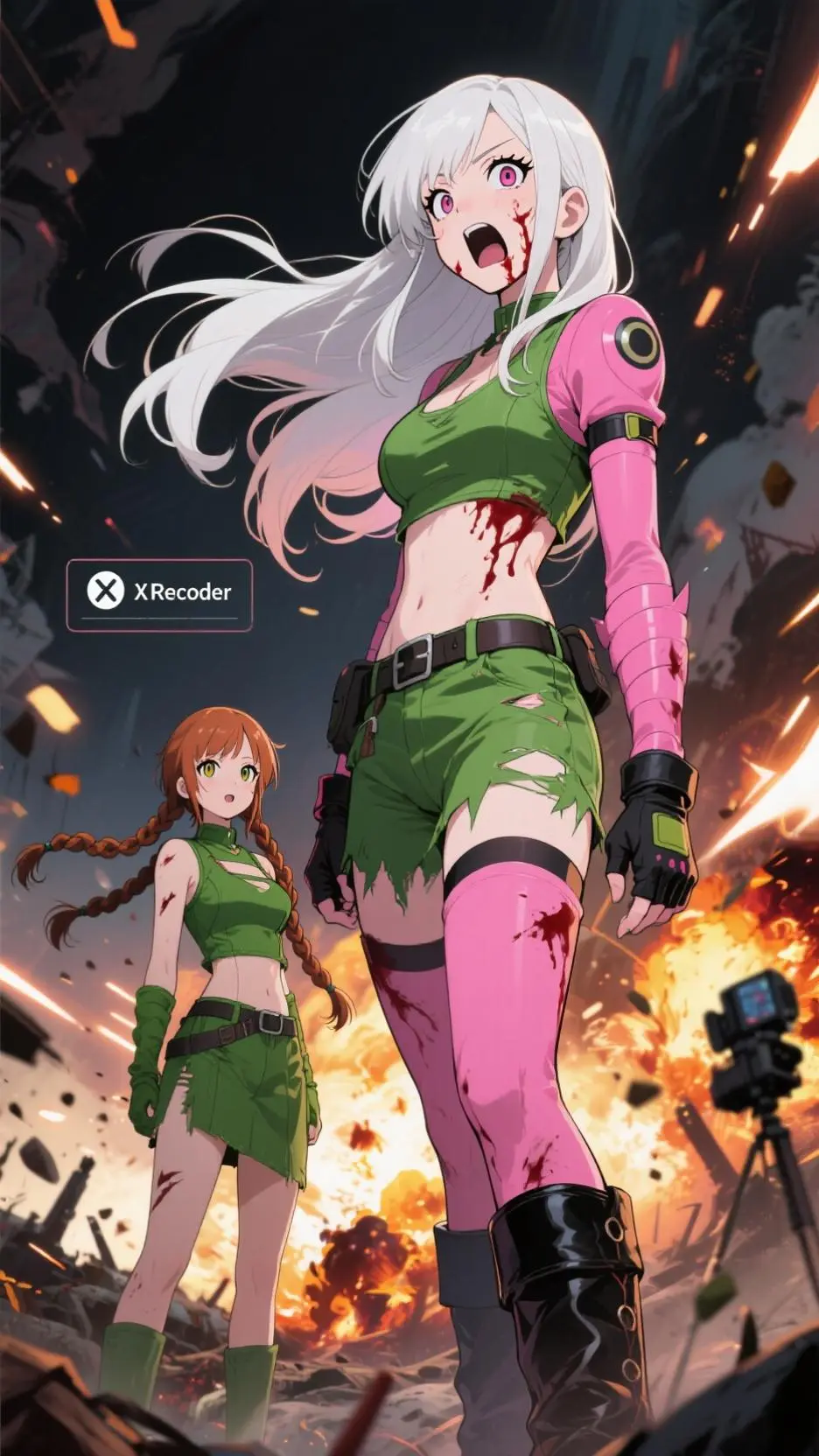 ai character: not sienna background