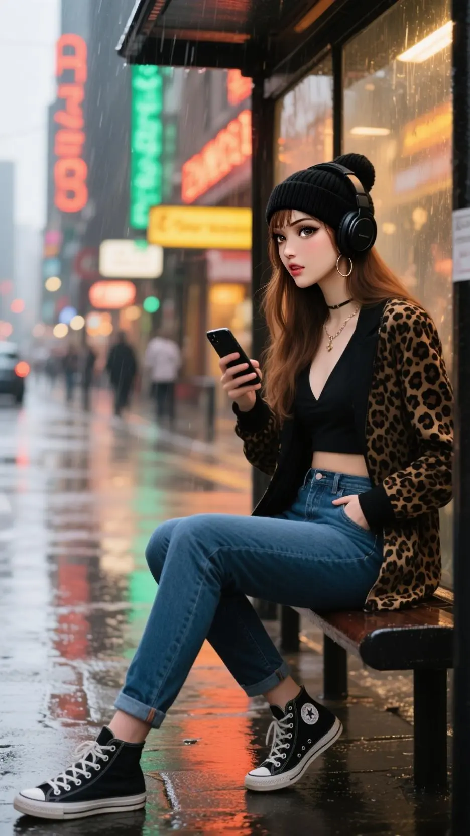 ai character: Izzy background