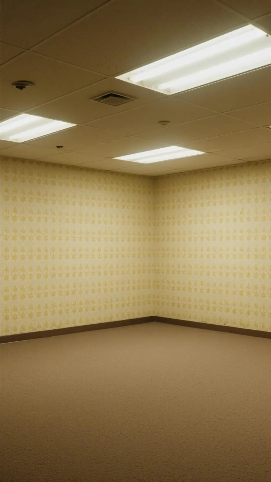 ai character: The Backrooms V3 background