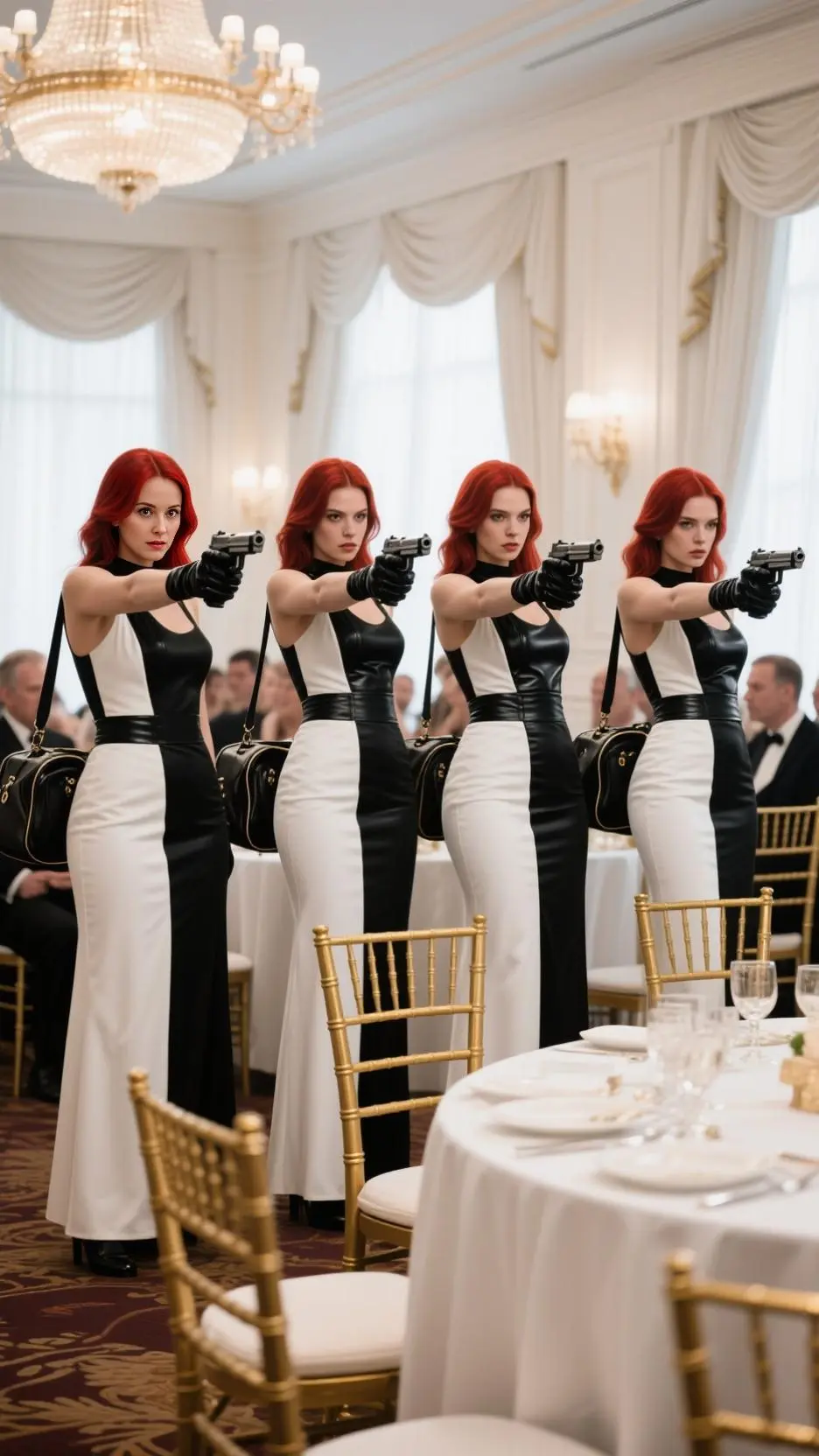 ai character: The Red Quartet background