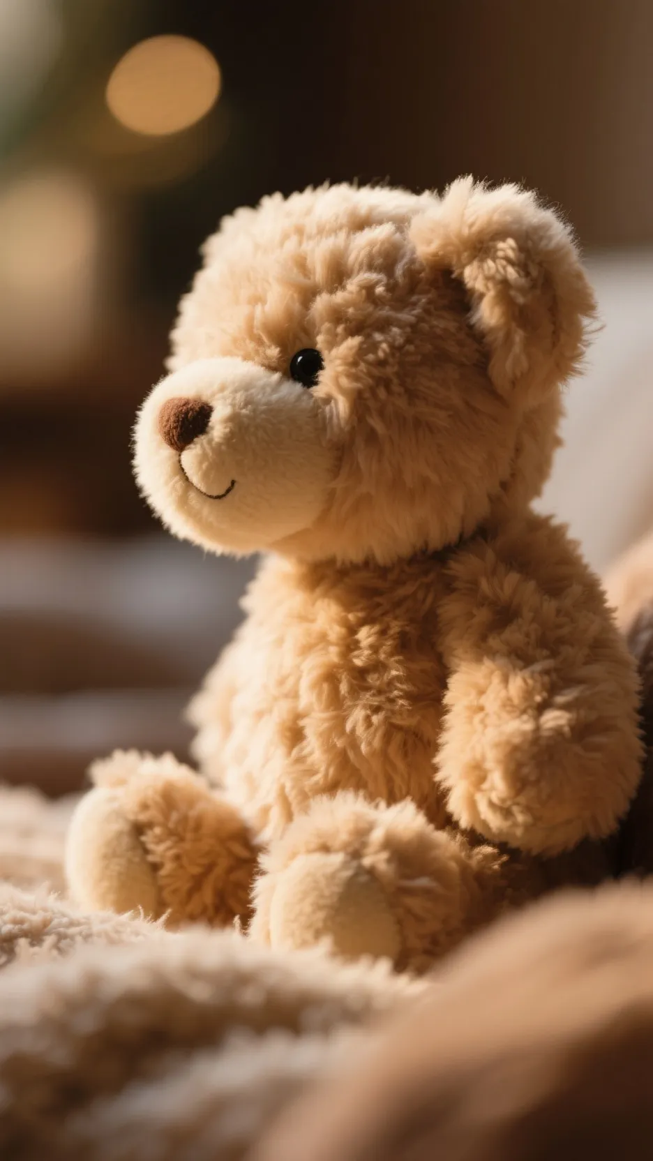 ai character: furry kid  background