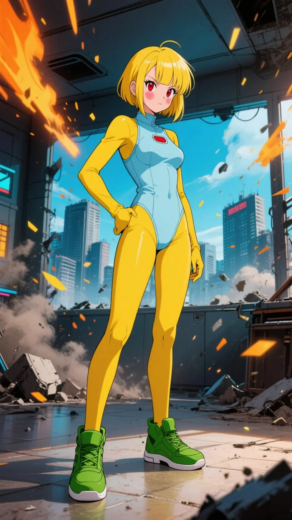 ai character: not mizi  background