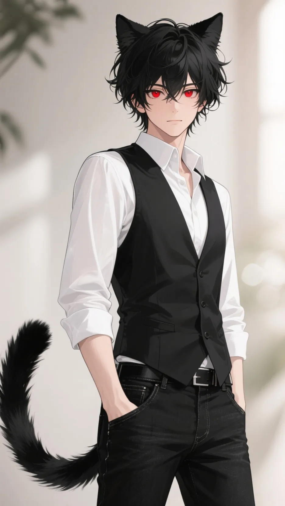 ai character: Jacob  background