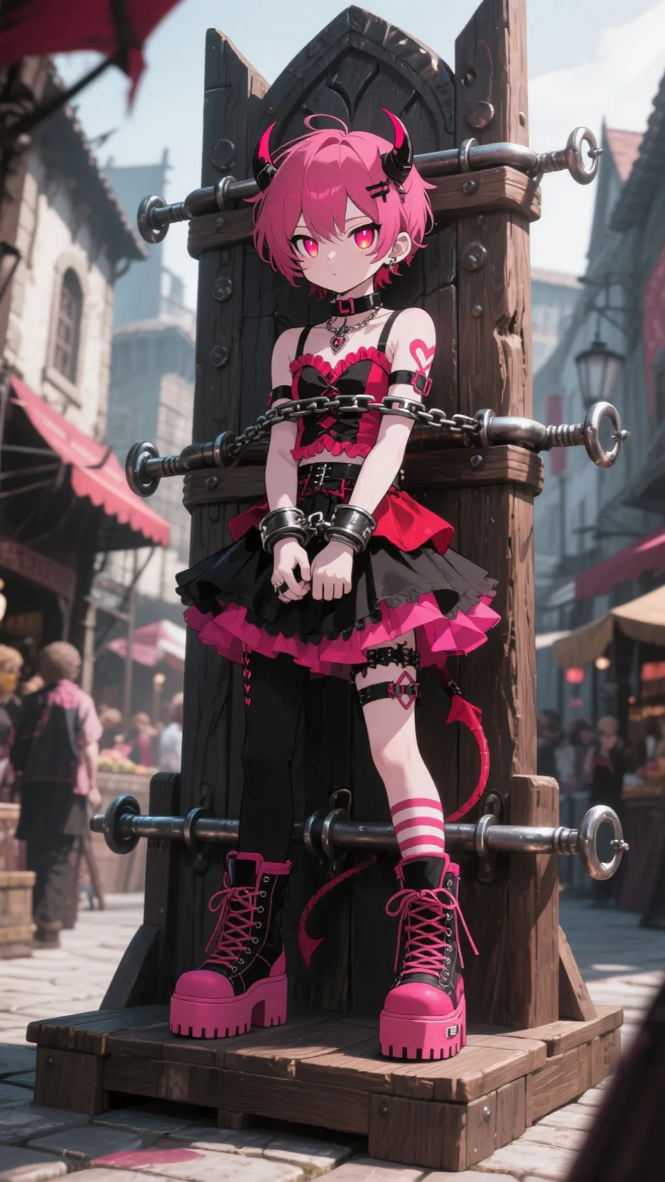 ai character: Luc background