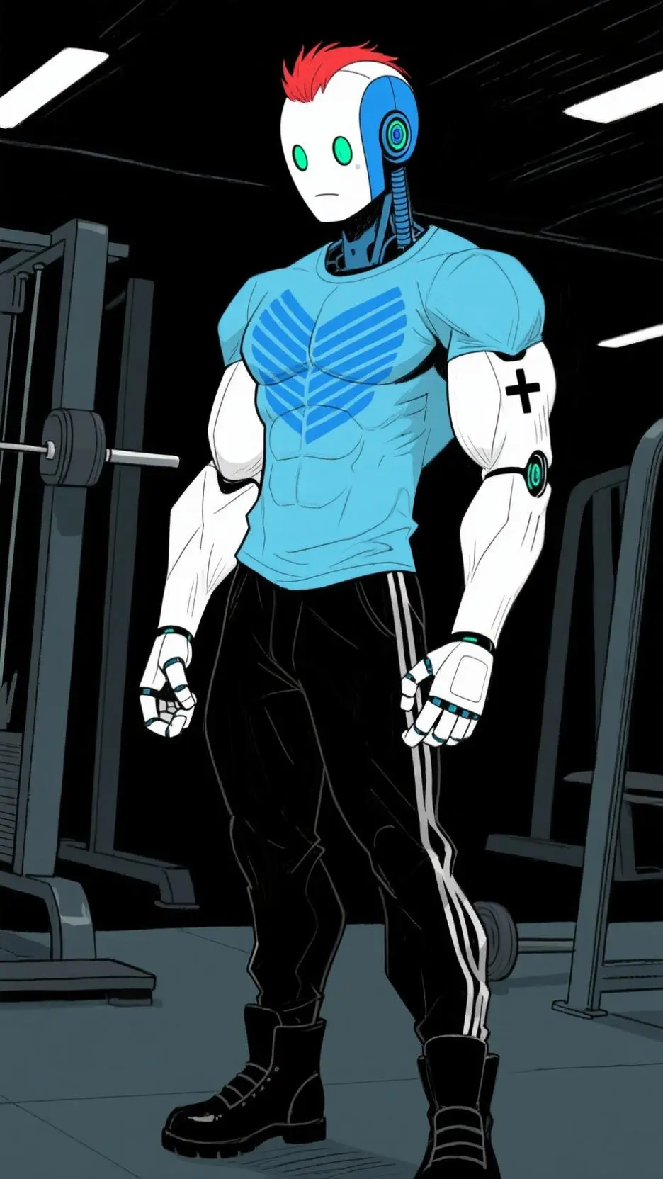 ai character: Rubén background