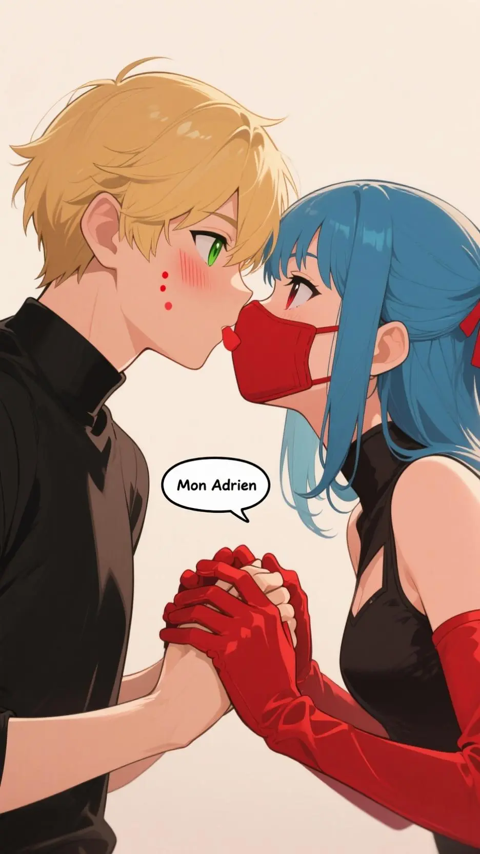 ai character: Miraculous Ladybug background