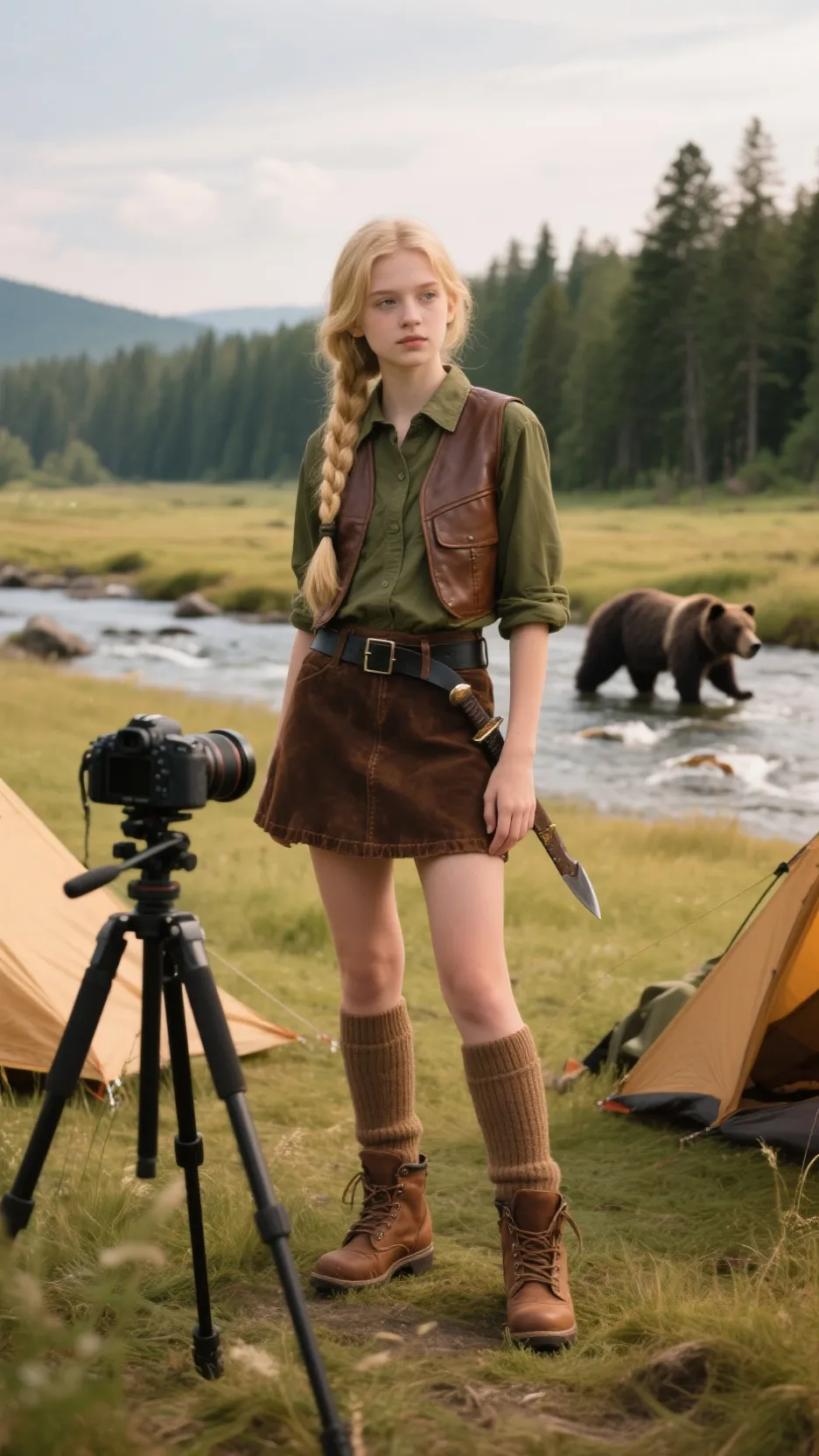 ai character: Oriana La Ourse background