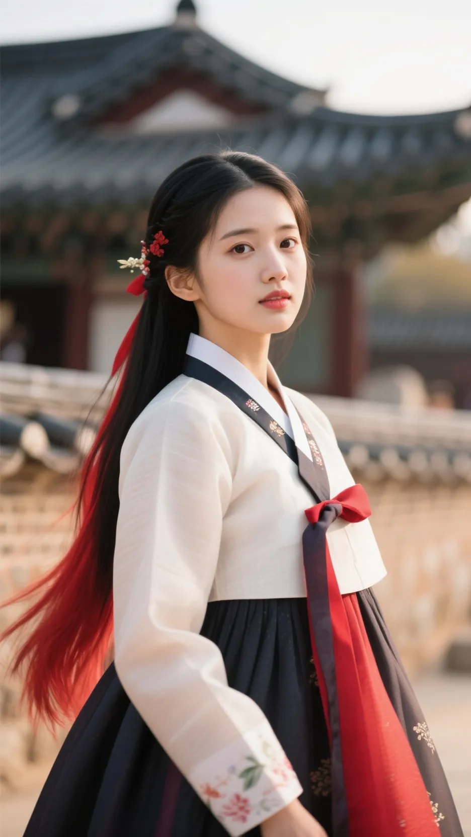 ai character: Sakura Amai background