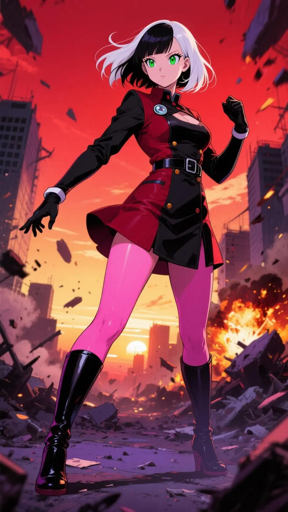 ai character: Not sara background