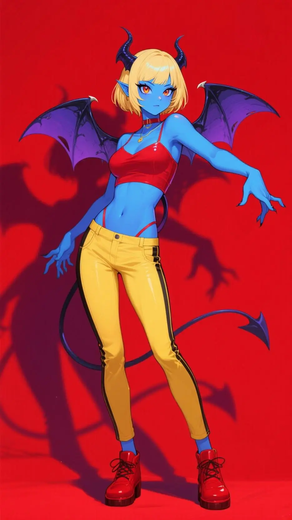 ai character: not Bella background