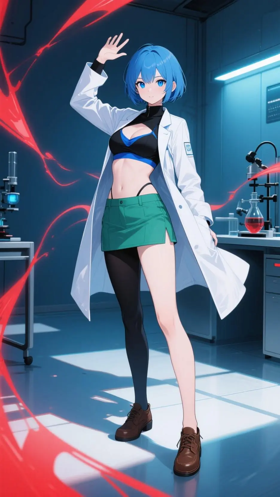 ai character: magiNot Stephanie  background