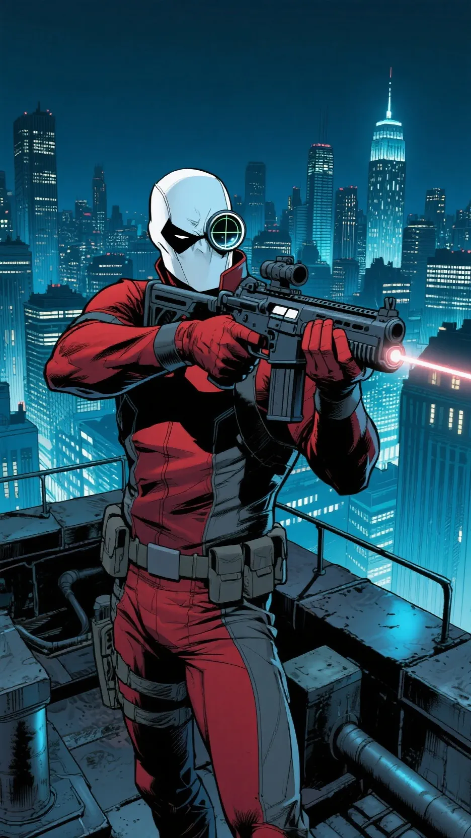 ai character: Deadshot background