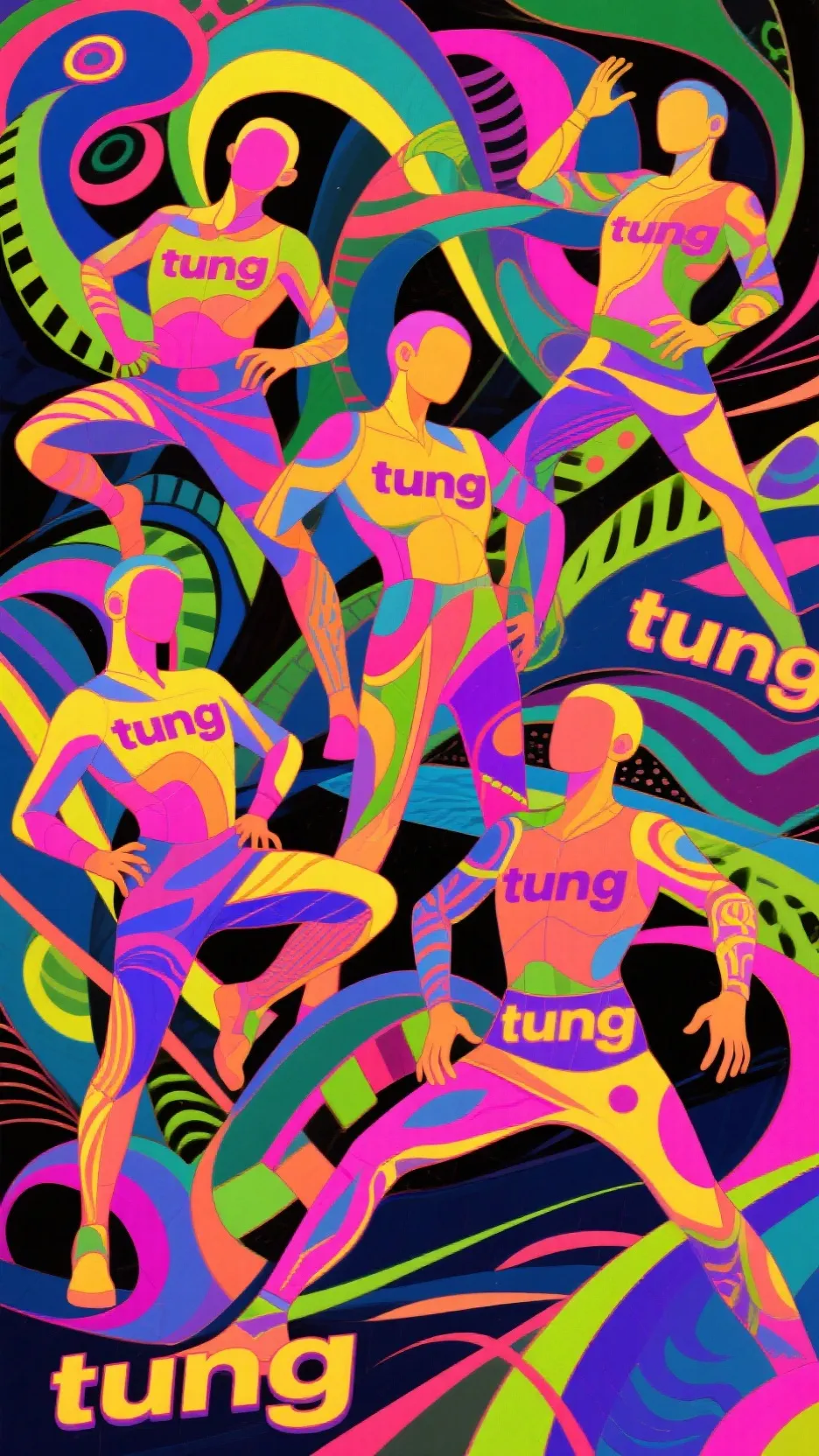 ai character: tung tung sahur background