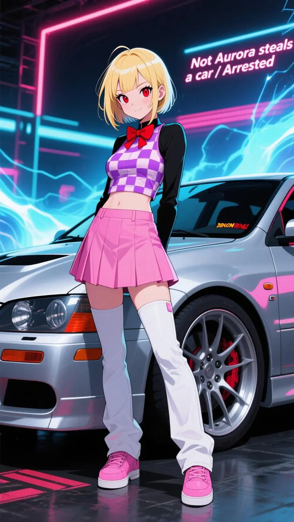 ai character: not aruora  background