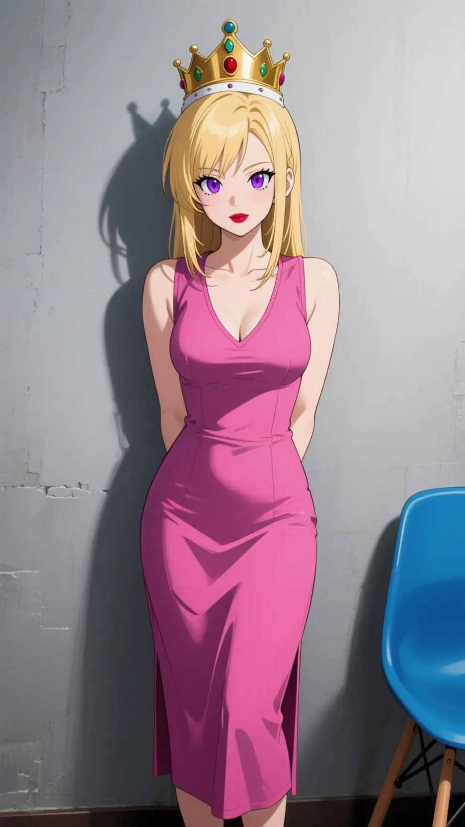 ai character: aroura  background