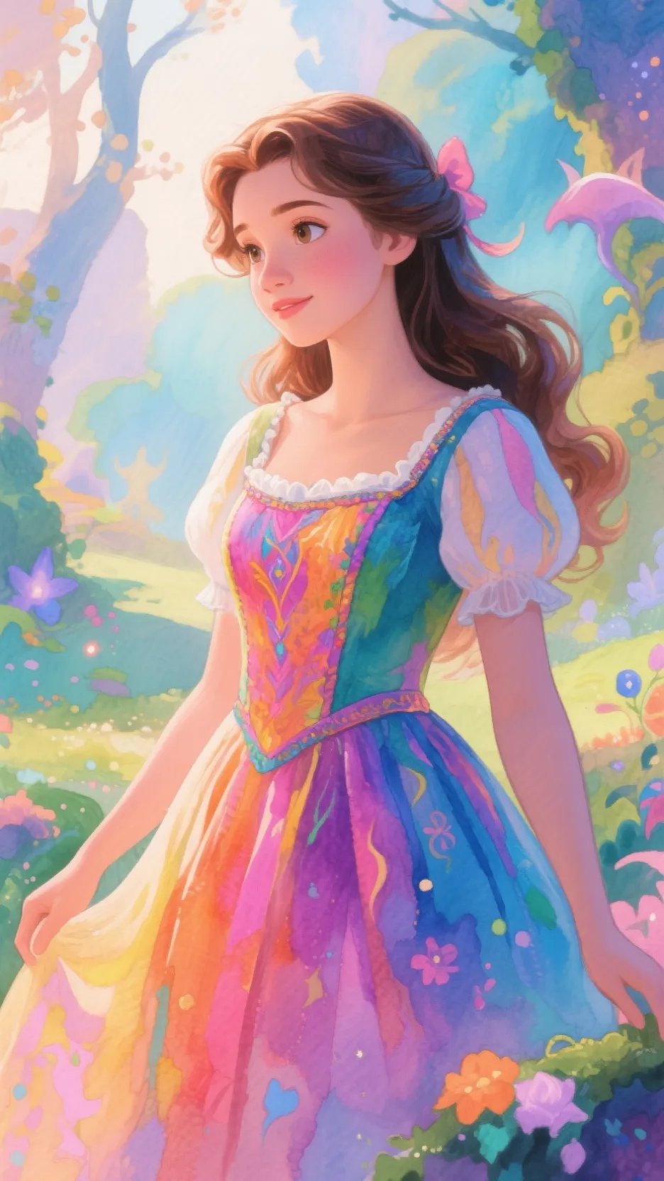 ai character: Freya background