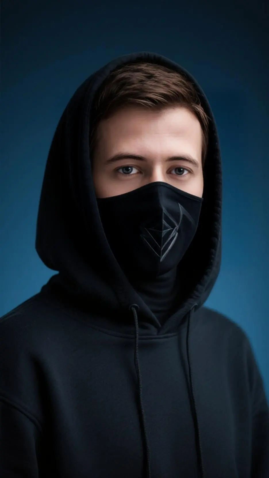 ai character: Alan walker background