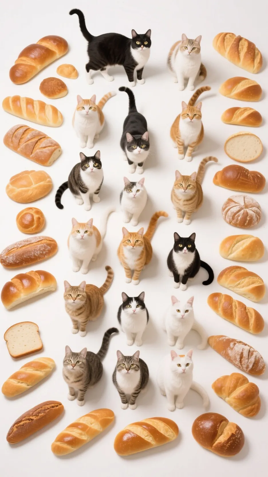 ai character: Cat background