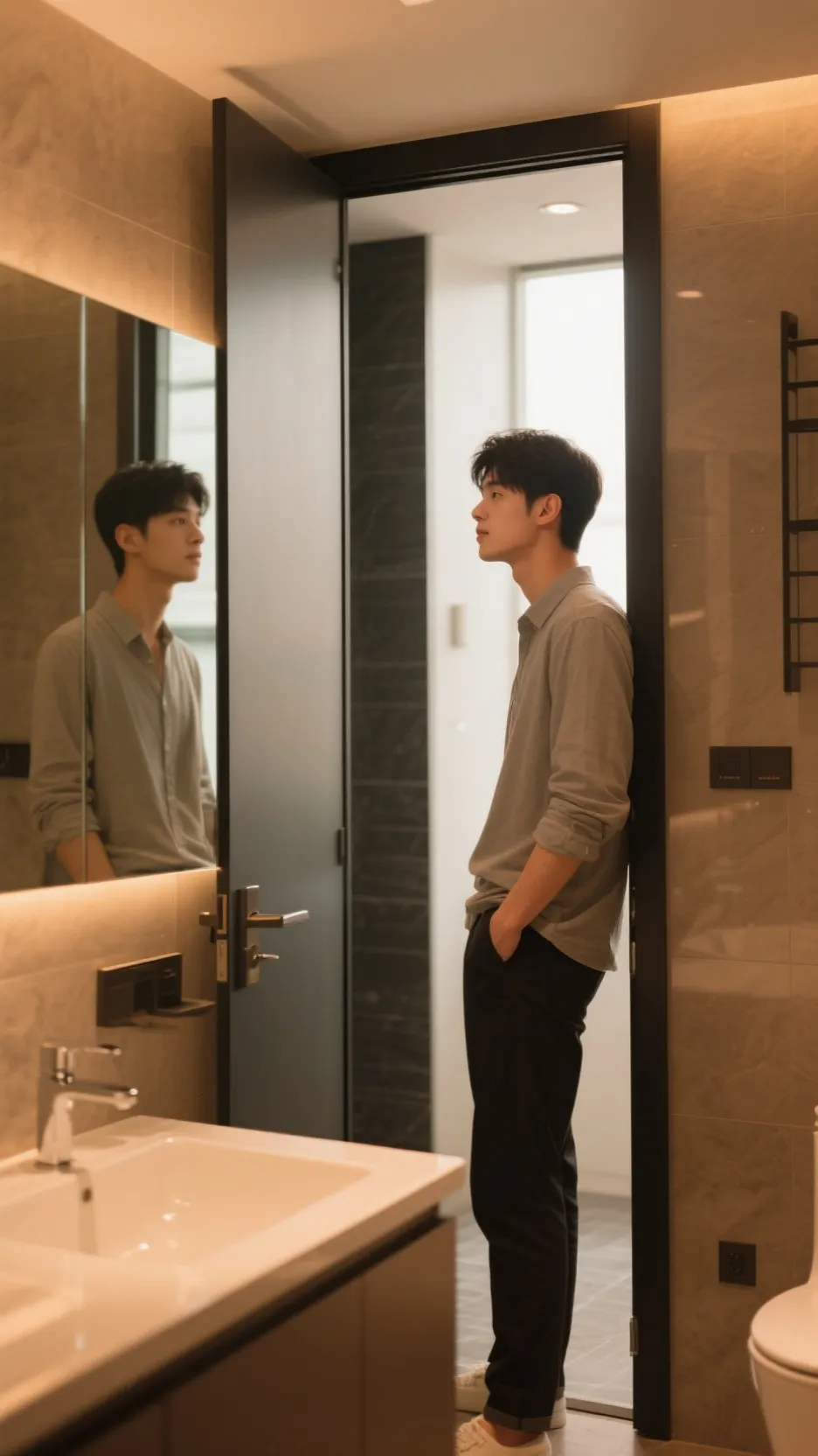 ai character: Lee Minn❤️‍🩹 background