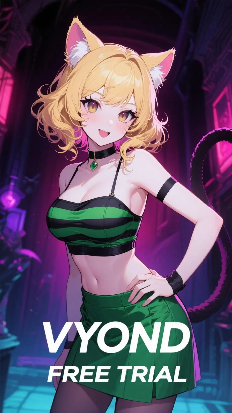 ai character: not tweak bunny background