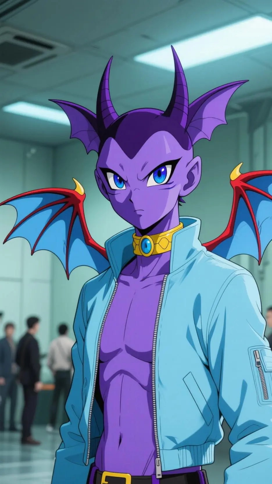 ai character: not spit fire  background