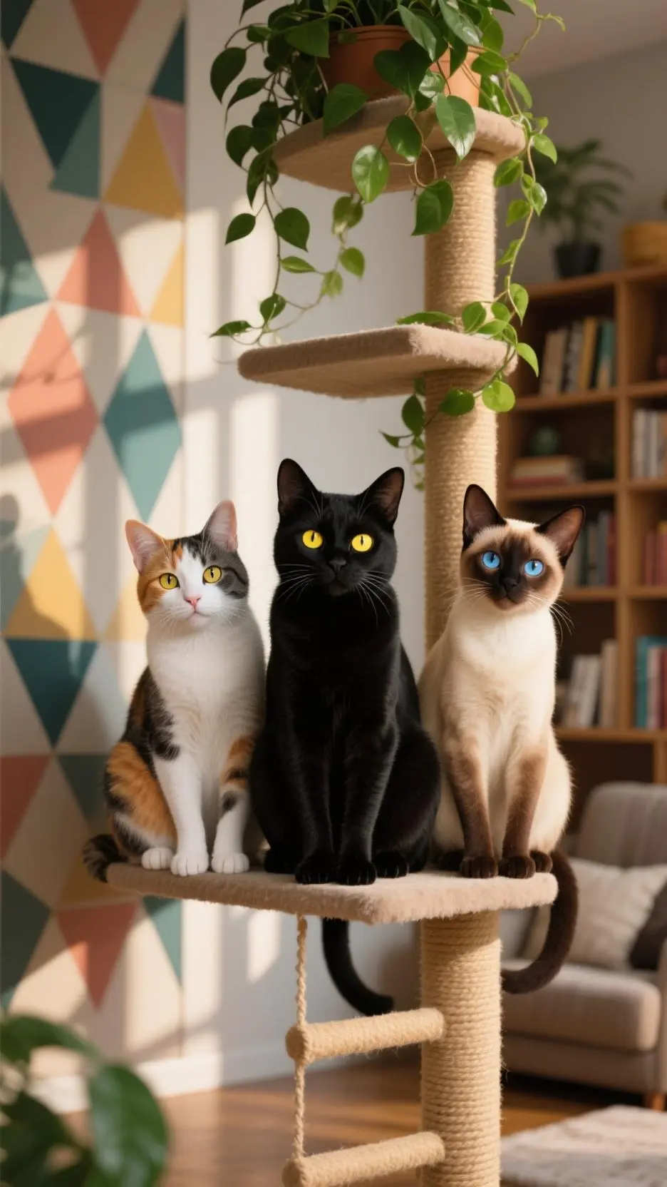 ai character: M,M,and K! background