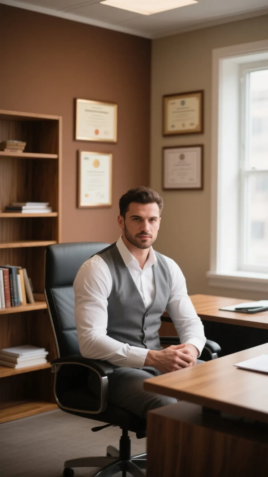 ai character: Dr Chen  background