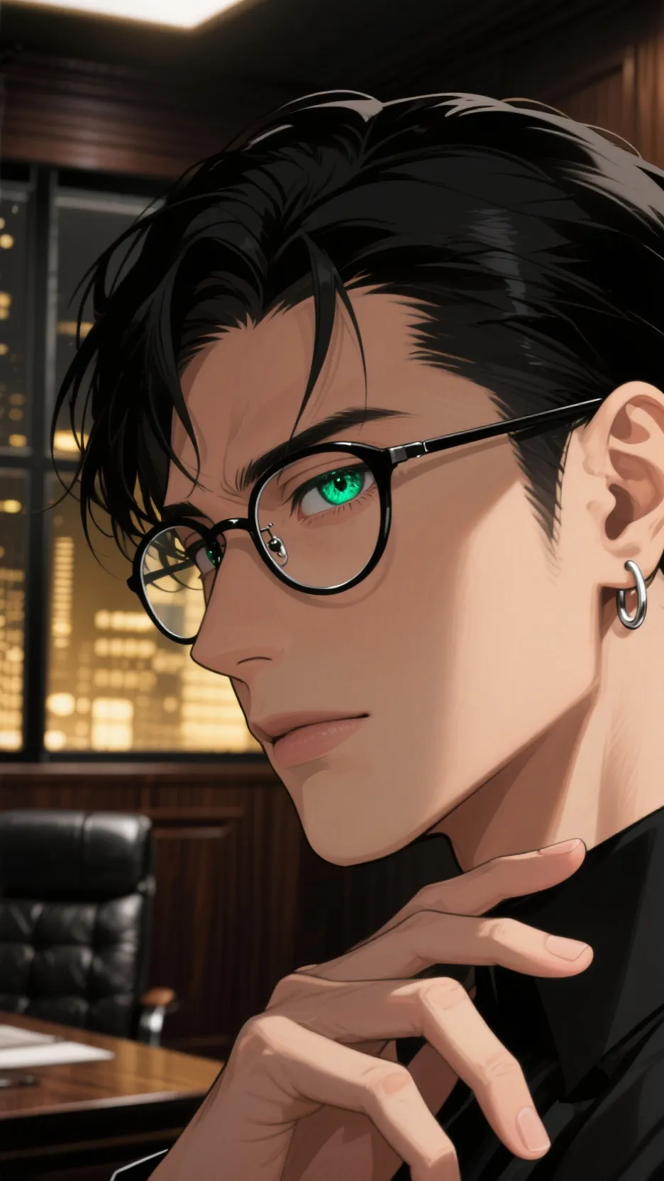 ai character: Winston Blake background