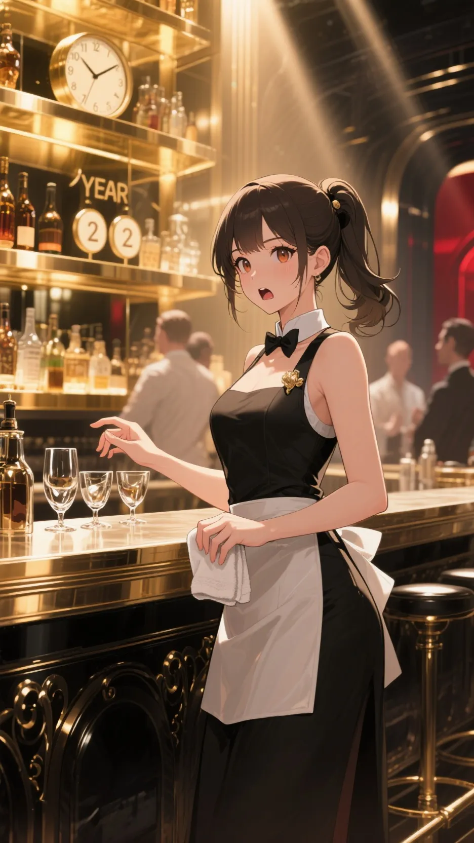 ai character: Clover Reed background