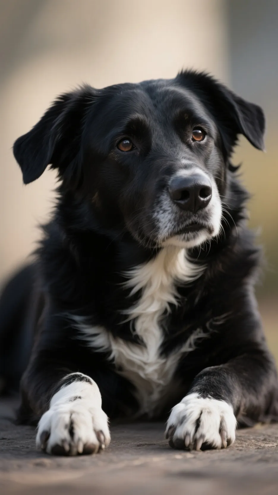 ai character: Daisy the dog background