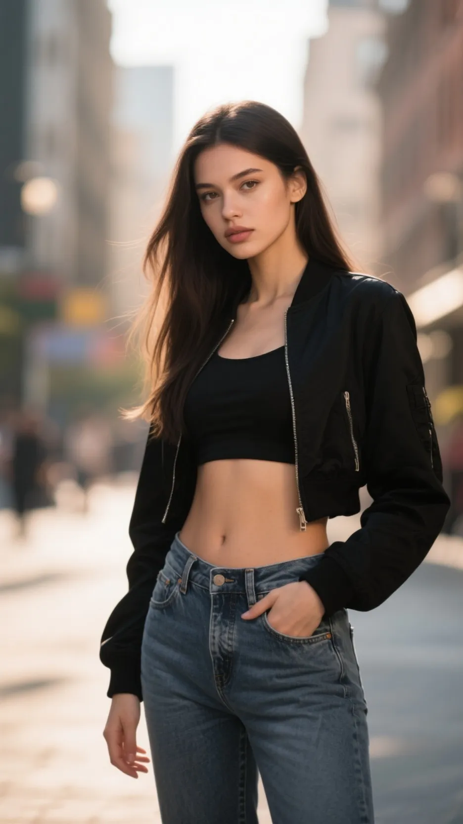 ai character: Luna background