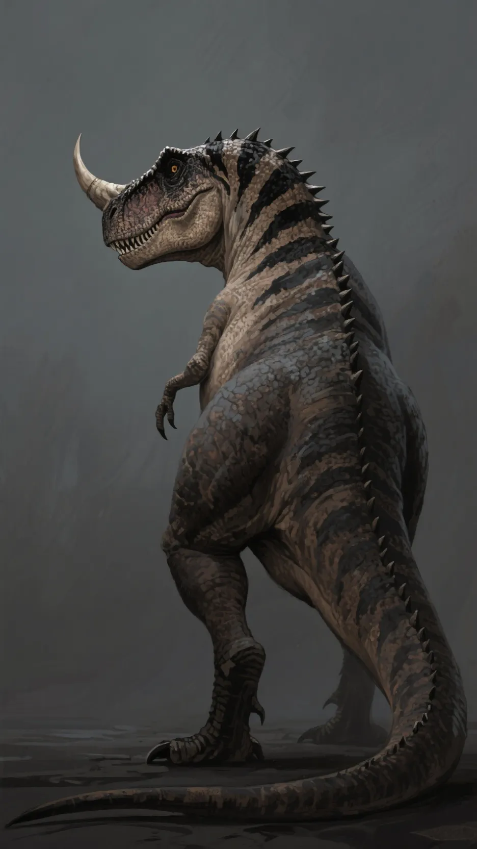 ai character: lone background