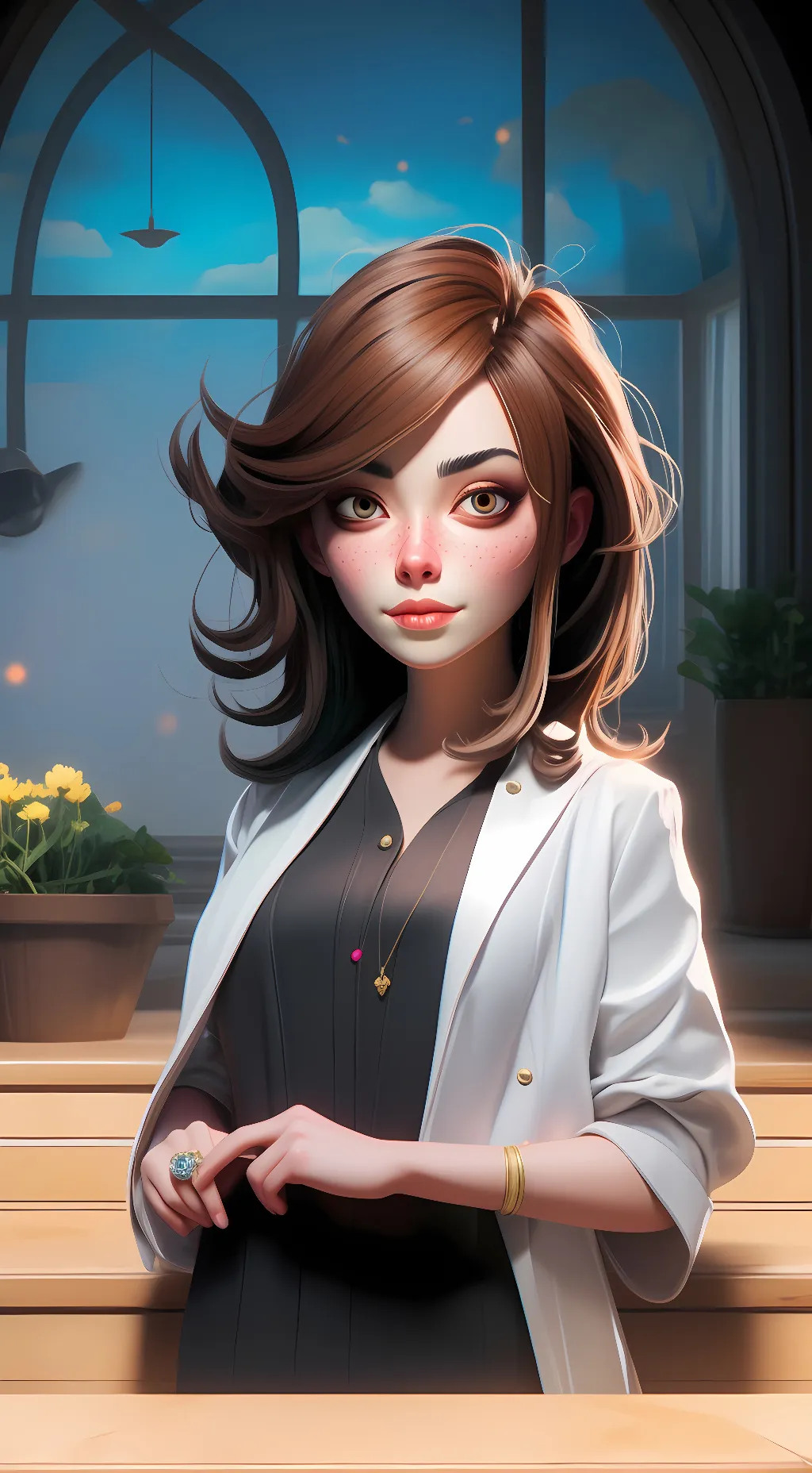 ai character: anbella background