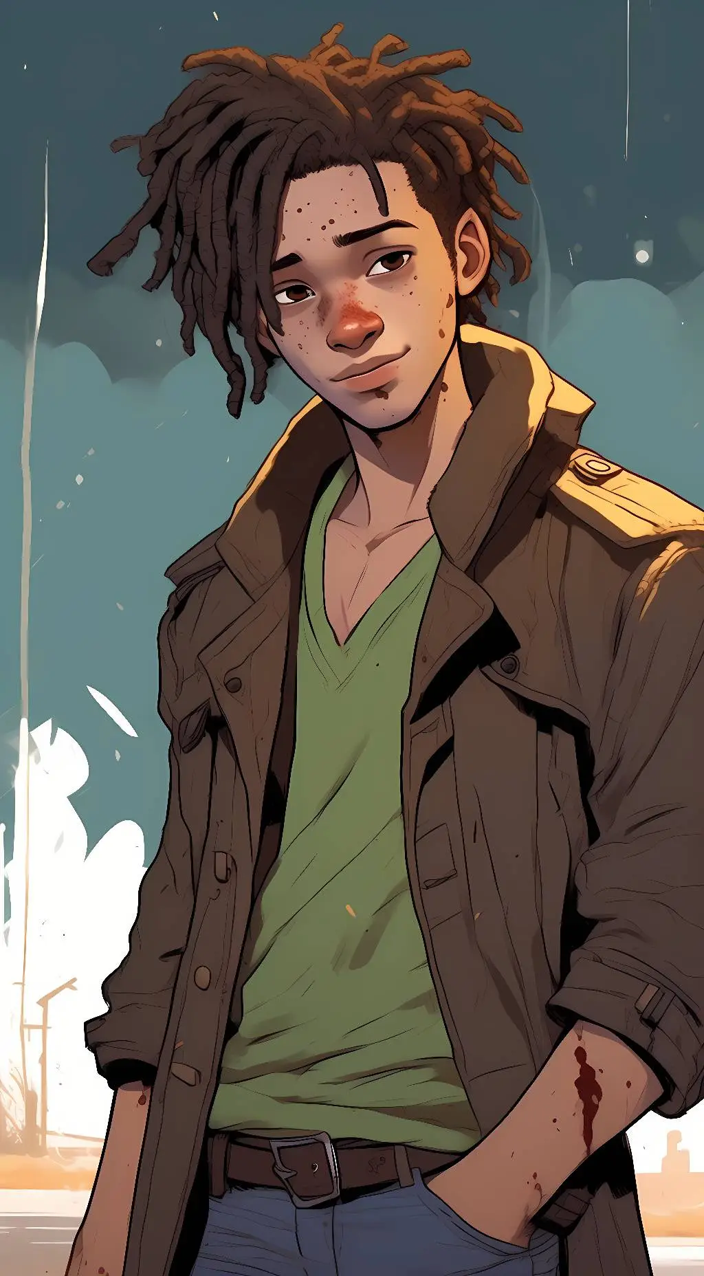 ai character: Louis background