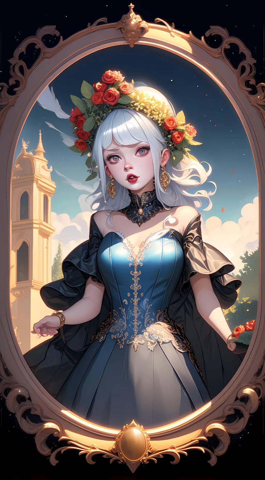 ai character: Rosalina background