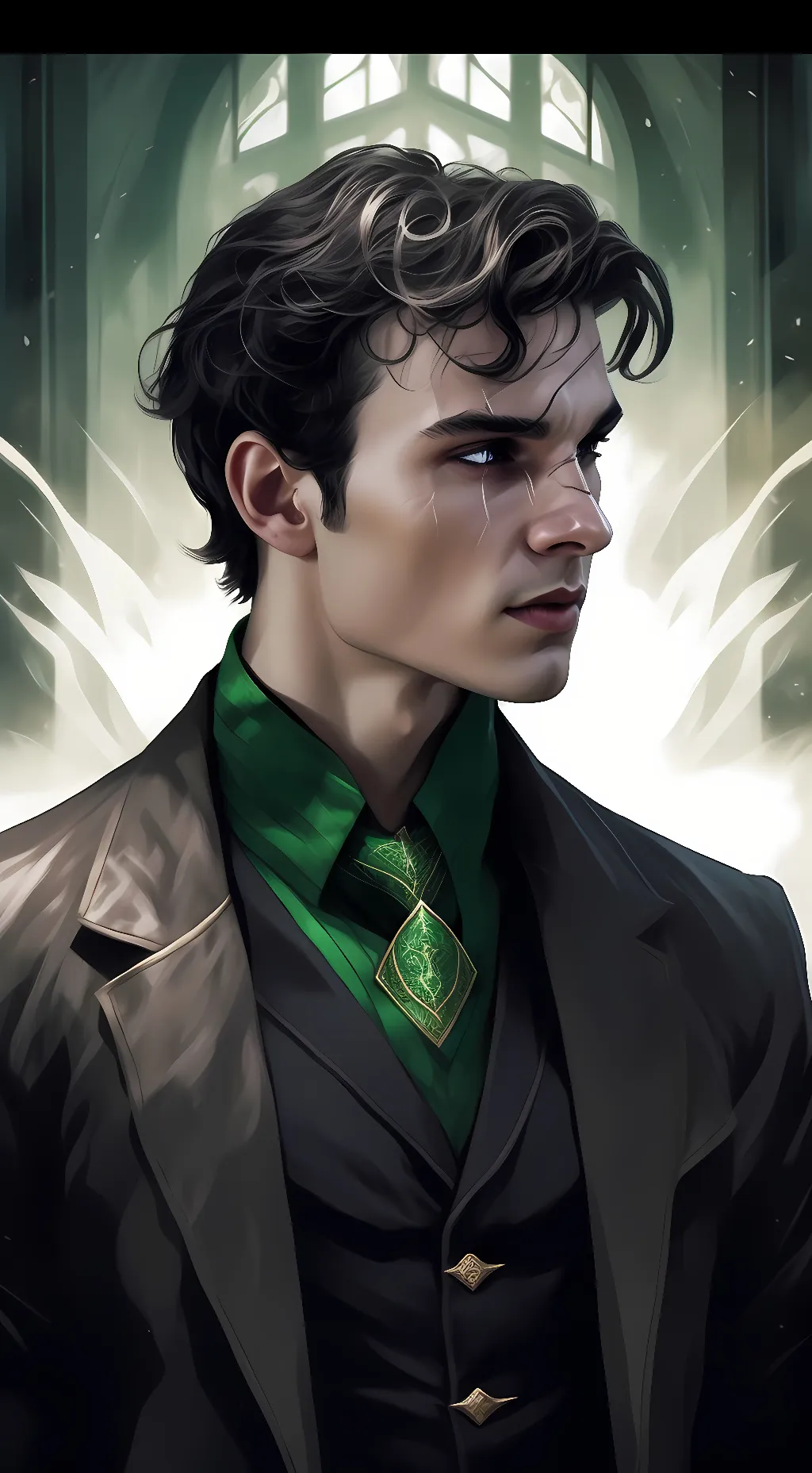 ai character: Mattheo Riddle background