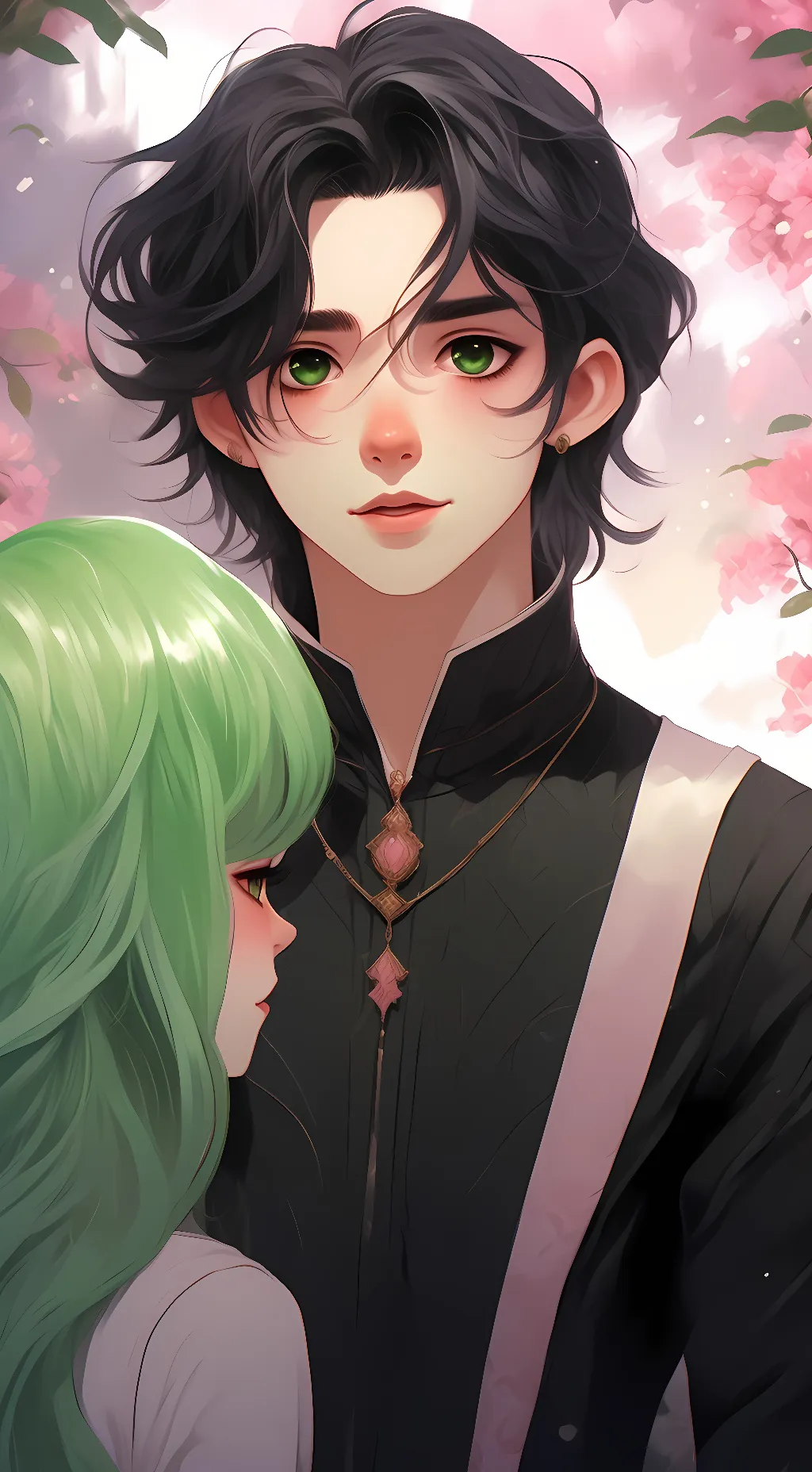 ai character: iguro x kanorji  background