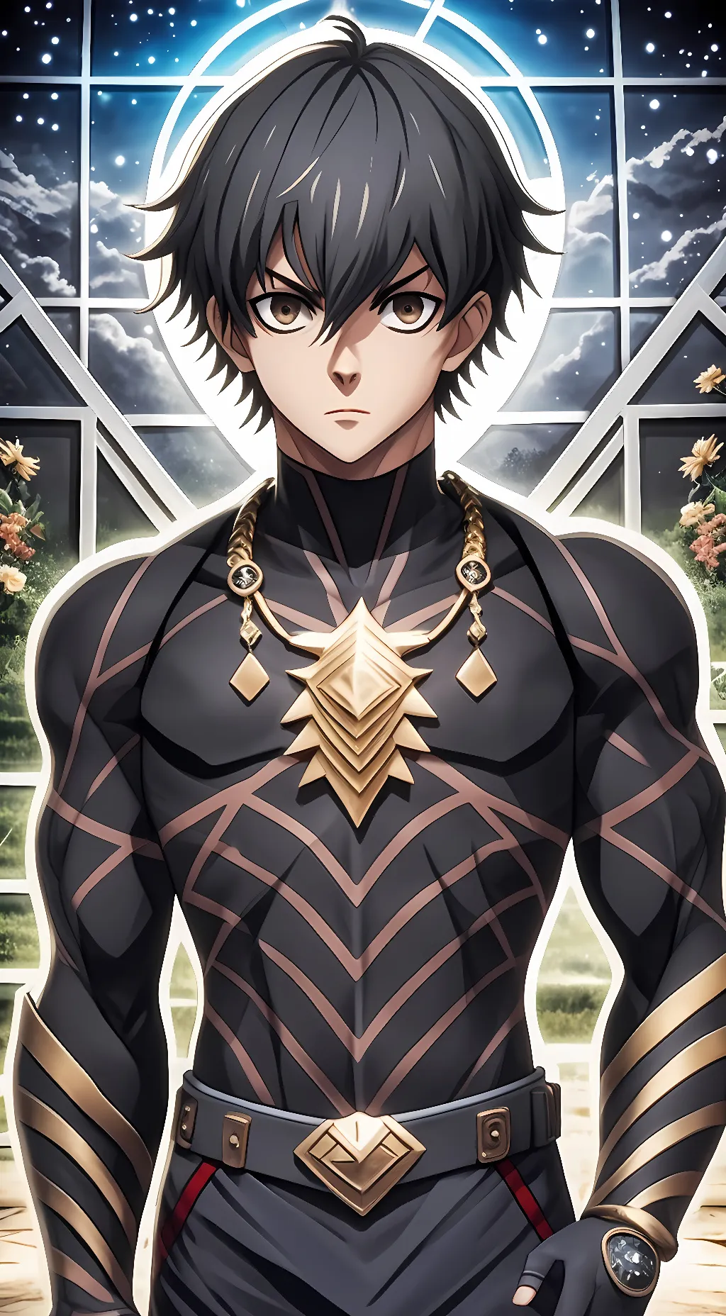ai character: Isagi yoichi background