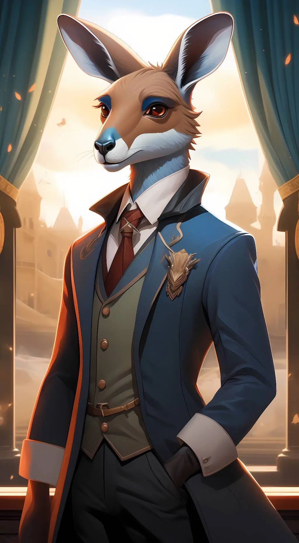 ai character: Ripper Roo background