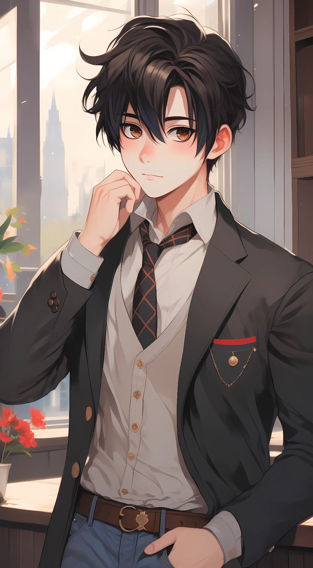 ai character: alex background