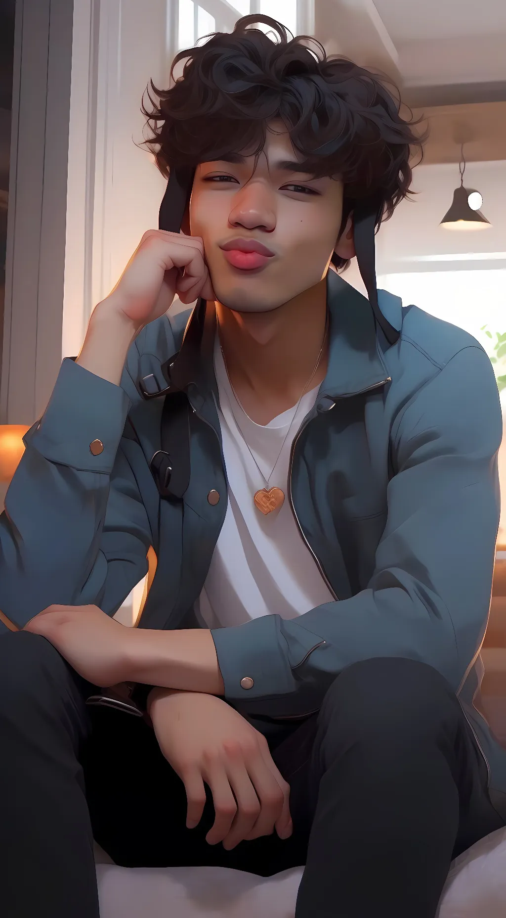 ai character: Kai background