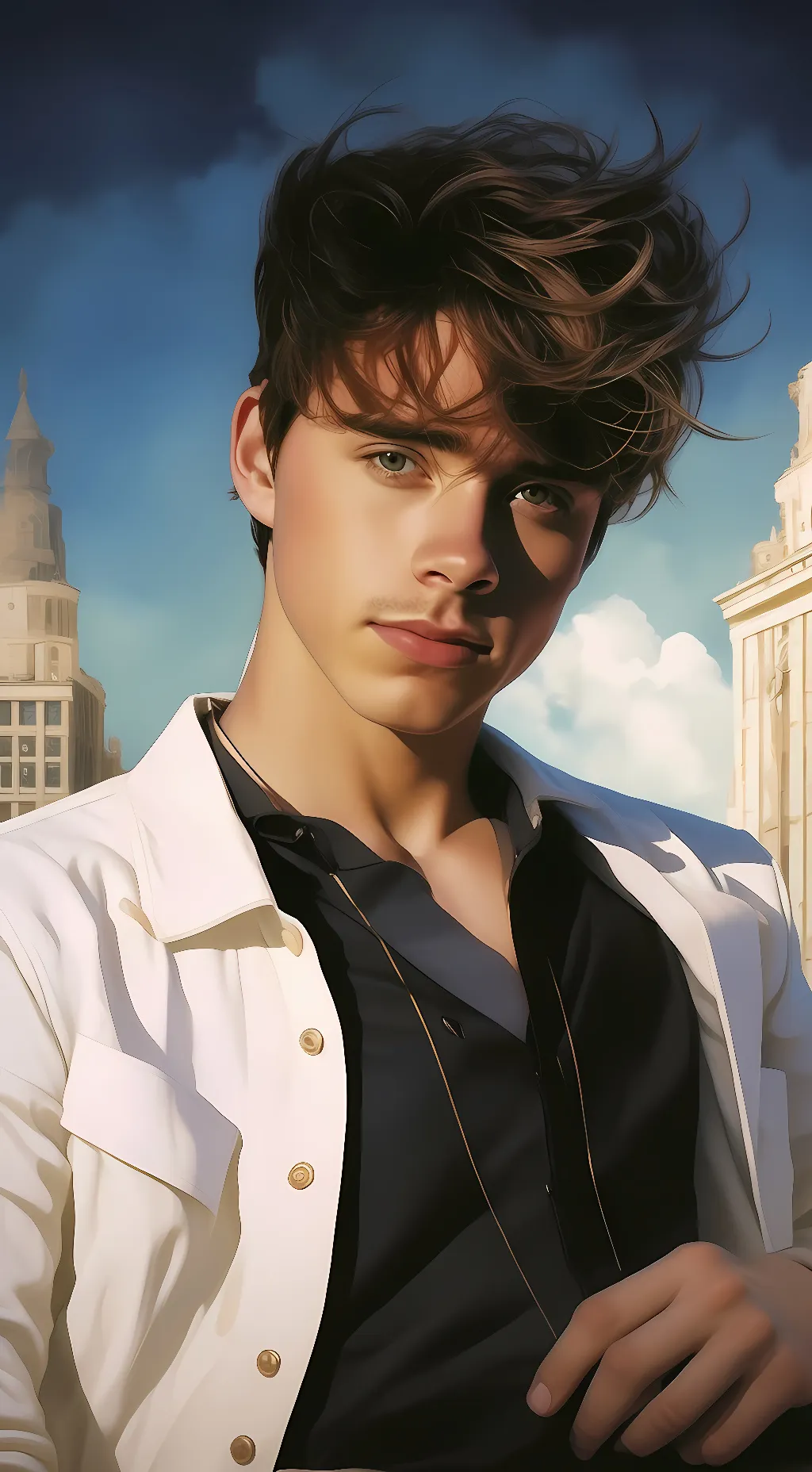 ai character: Corbyn Besson background