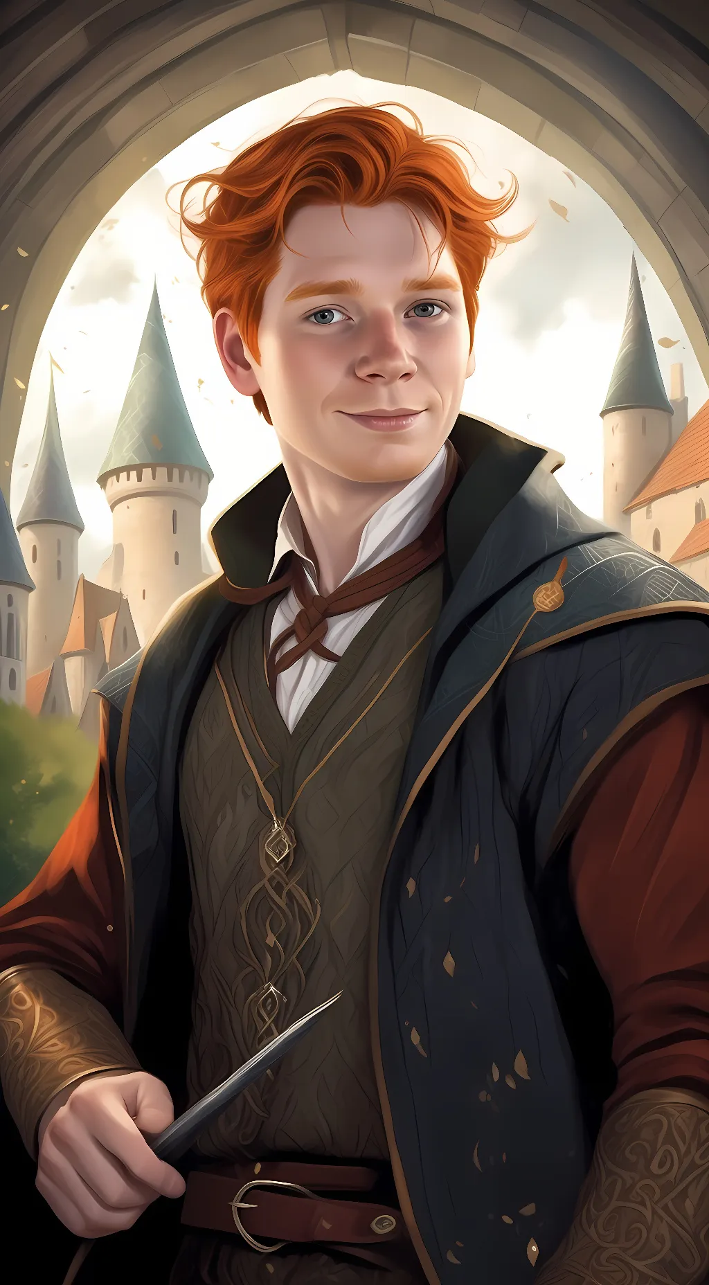 ai character: Fred Weasley background