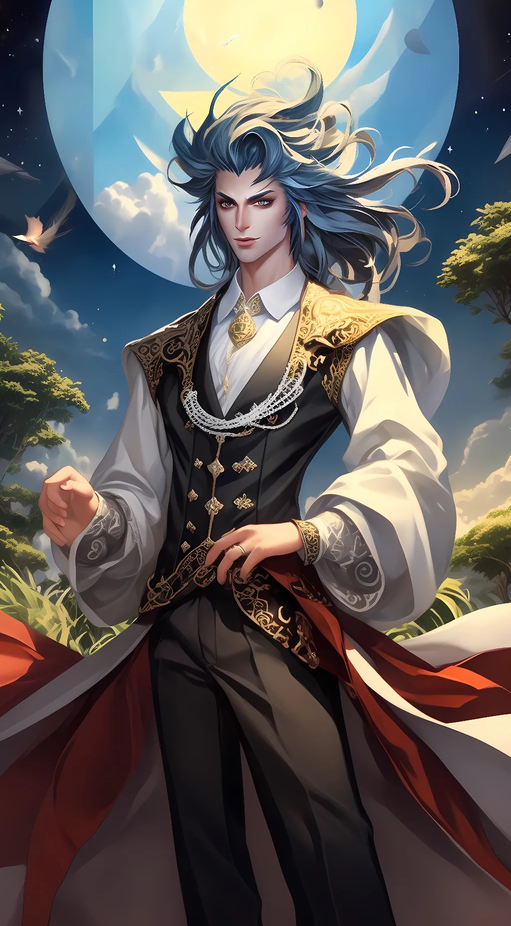 ai character: Seymour Guado  background