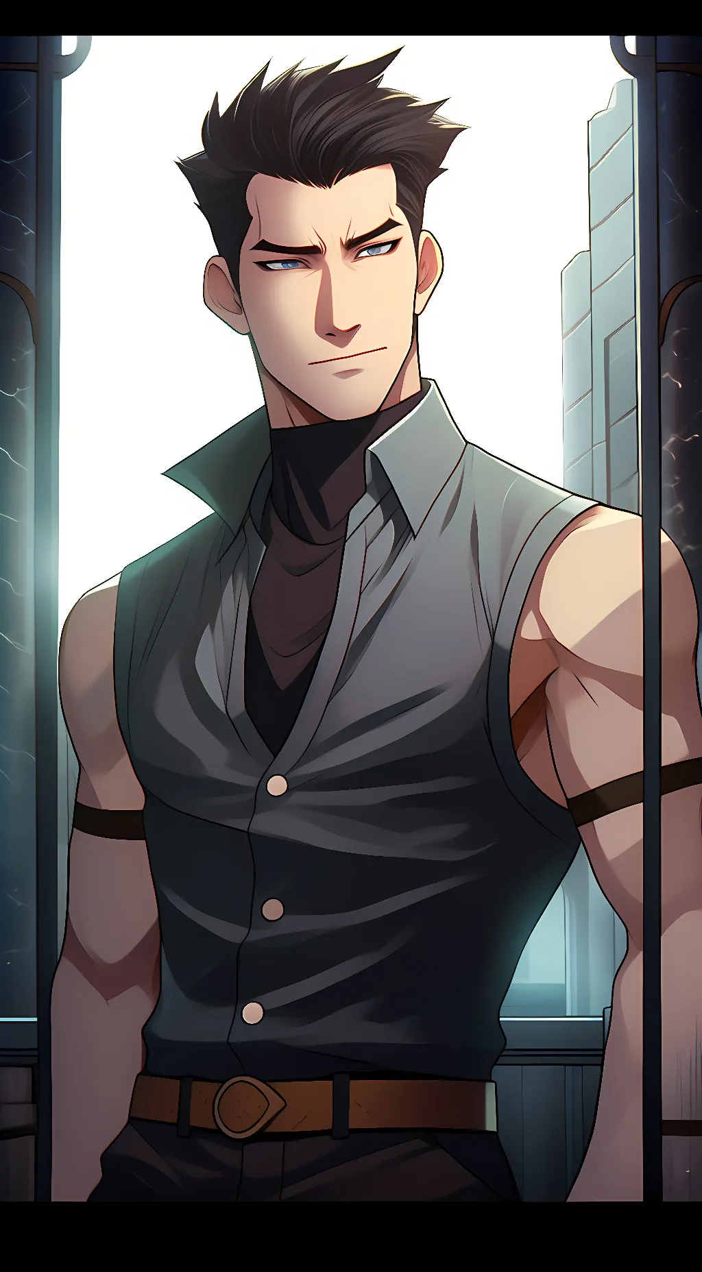 ai character: Greed (fma) background