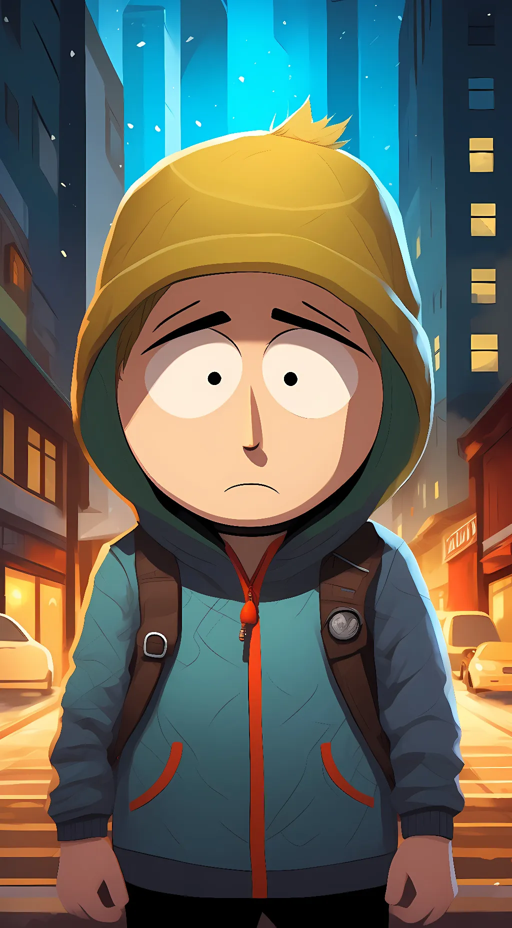 ai character: Kenny background