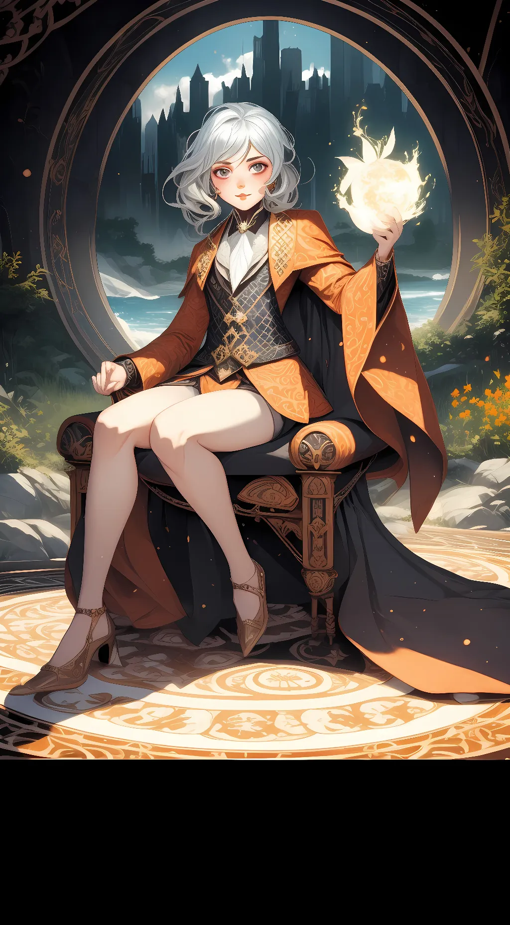 ai character: Pancake background