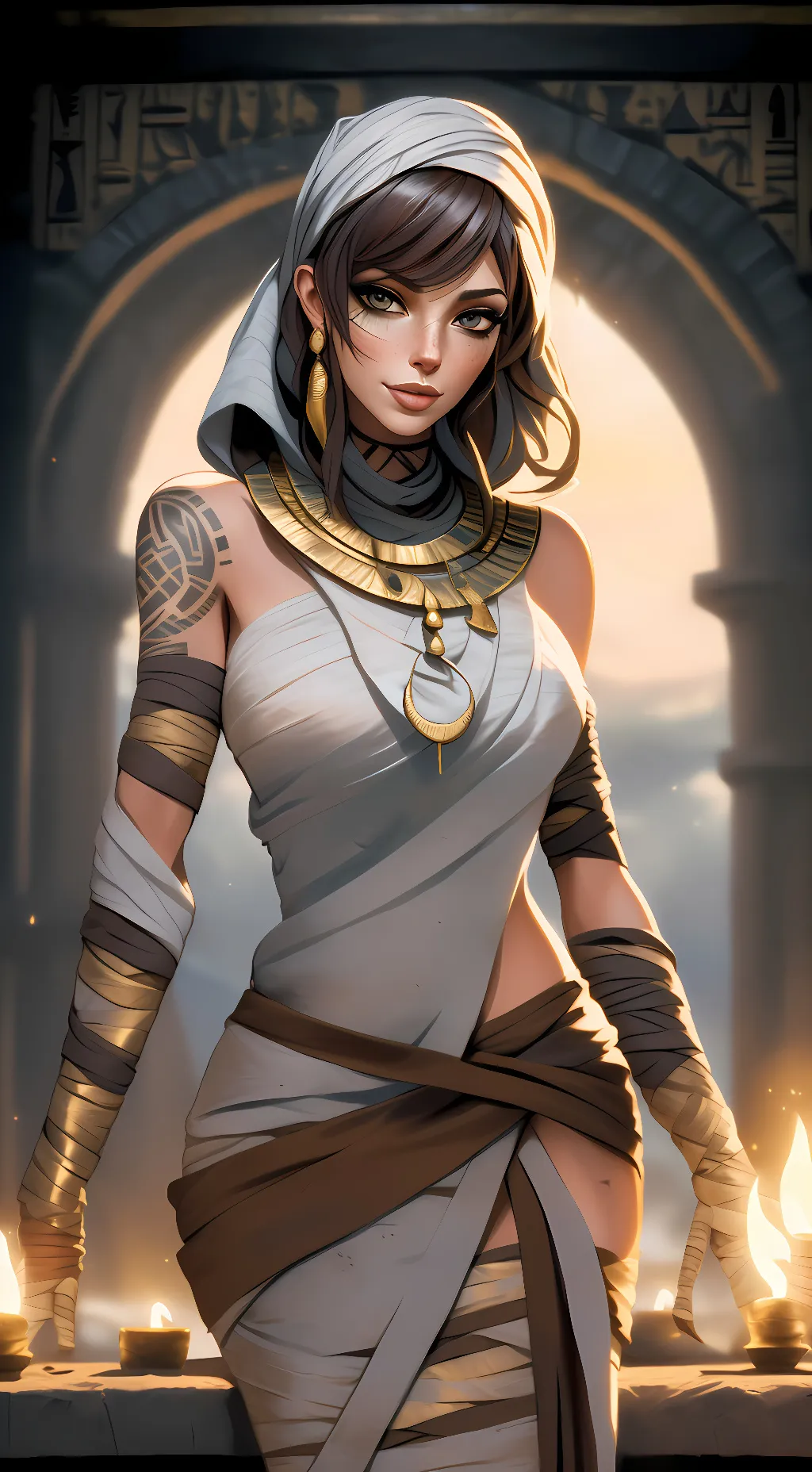 ai character: Princess Ahmanet background