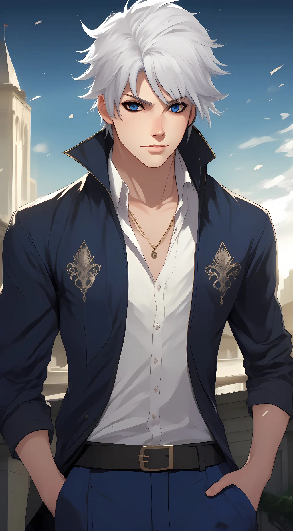 ai character: Kakashi hatake background